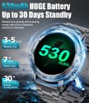 Thumbnail 2 de SUNKTA Smart Watch 1.43" AMOLED, 530 mAh ⌚