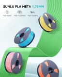 Thumbnail 1 de SUNLU Macaron PLA Meta Filament 1kg spool 📦