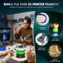 Thumbnail 3 de SUNLU PLA+ Magenta 1.75 mm 1 kg filament 🎧