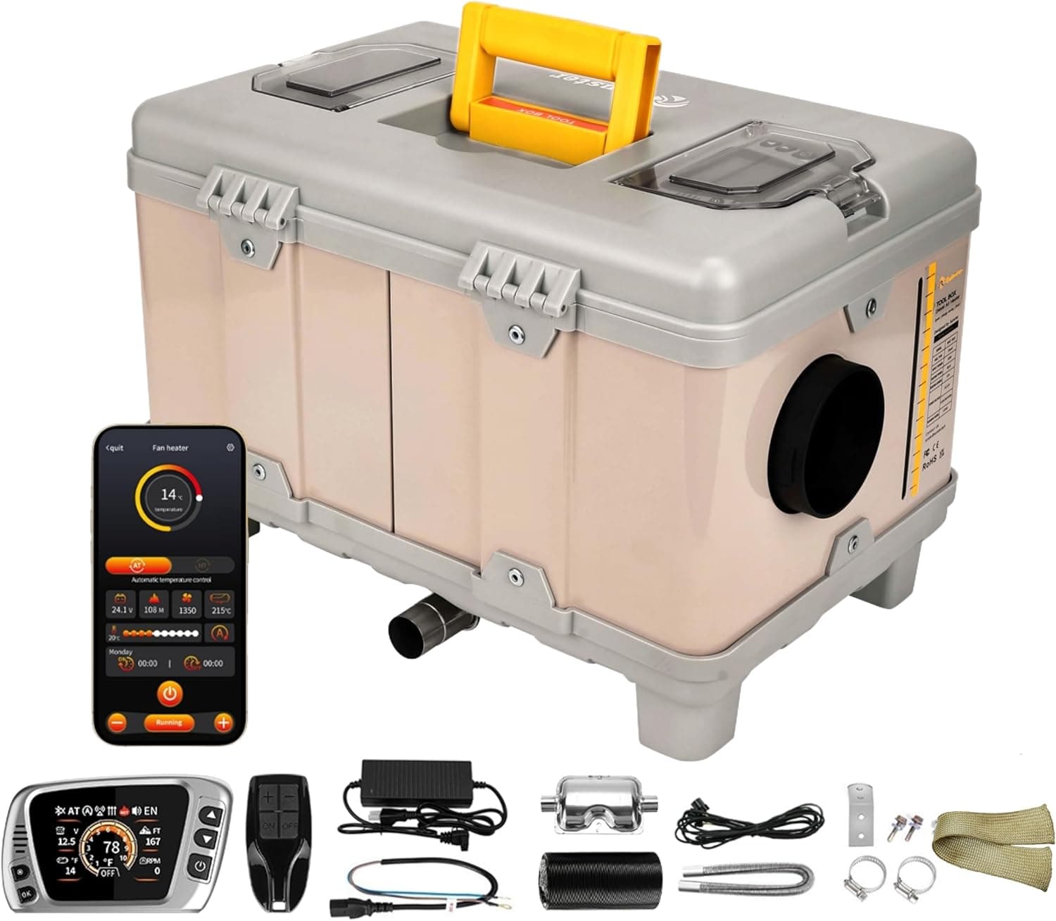 Sunster TB10 8 kW Diesel Air Heater 🔥