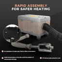 Thumbnail 5 de Sunster TB10 8 kW Diesel Air Heater 🔥