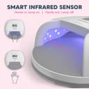 Thumbnail 5 de SUNUV SUN7 UV Nail Lamp with Double Power Design 4 Timer Settings ⌚