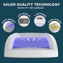 Thumbnail 6 de SUNUV SUN7 UV Nail Lamp with Double Power Design 4 Timer Settings ⌚