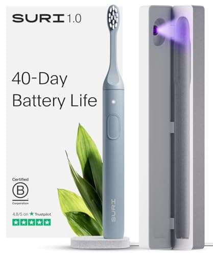SURI 1.0 Sonic toothbrush, 1 month battery 🪥