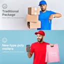 Thumbnail 5 de Switory 100Pcs Parcel Bags 305x394mm 📦