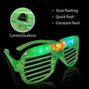 Thumbnail 3 de SZHFU 12 Pcs Neon Shutter Glasses, 3‑mode party 🎉🕶️