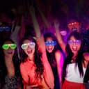 Thumbnail 5 de SZHFU 12 Pcs Neon Shutter Glasses, 3‑mode party 🎉🕶️