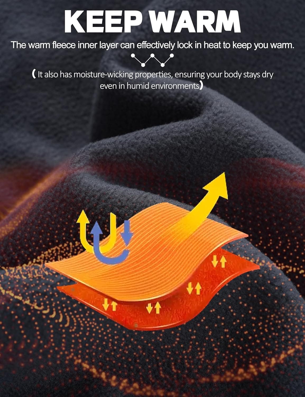 TACVASEN Men's Outdoor Winter Trousers water-resistant hiking trousers 🎽