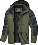 Thumbnail 5 de TACVASEN Men's Waterproof Fleece Mountain Jacket – Windproof Ski jacket ⛷️