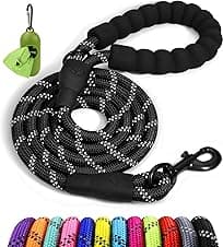 Taglory Rope Dog Lead 1.2 m reflective leash 🐶