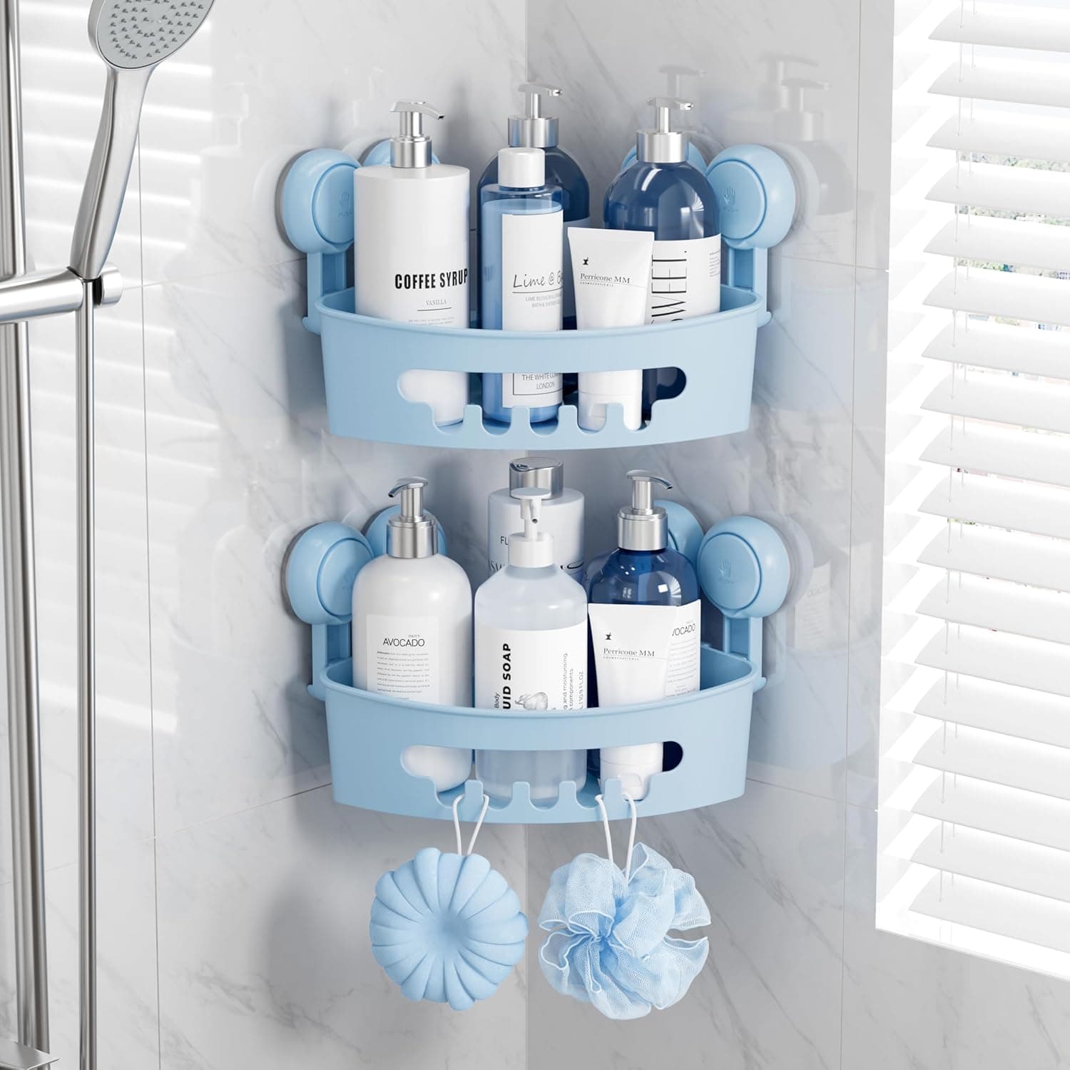 TAILI Shower Corner Shelves 2-pack shower caddy 🛁