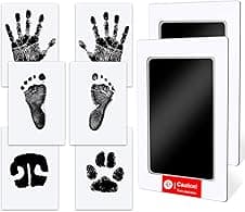 TATUNER Baby Hand and Footprint Kit inkless paw pads 🐶