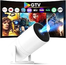 Tecaki Mini Projector Native 1080P, 1,900+ Apps 📽️