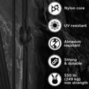 Thumbnail 2 de TECEUM Paracord Type III 550 30 m, 4 mm 🪢