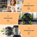 Thumbnail 3 de TECKNET Personal Blender Smoothie Maker 600W 25,000 RPM 🍹