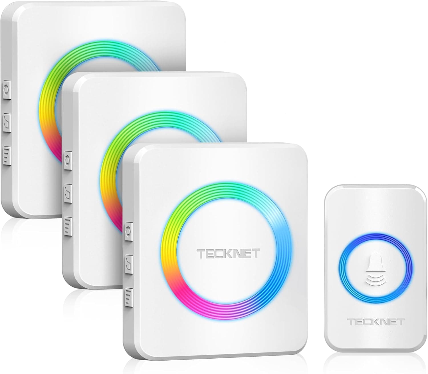 TECKNET Wireless Doorbell 3‑receiver 400m range 🔔