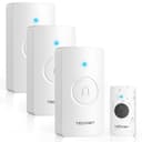 Thumbnail principal de TECKNET Wireless Doorbell with 3 Receivers 1312 ft 🚪