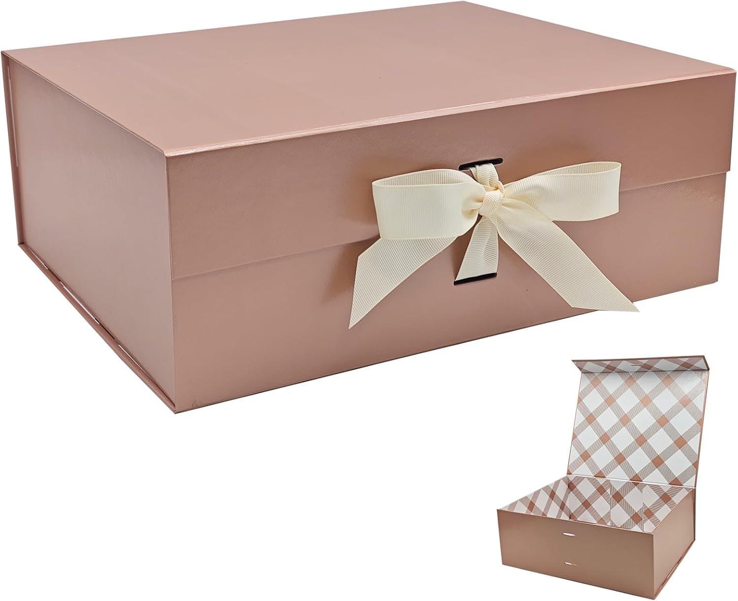 Tekhoho Rose Gold Large Gift Box 33.5x27x12.5 cm 🎁