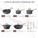 Thumbnail 1 de Terlulu 13‑piece nonstick cookware set 🍳