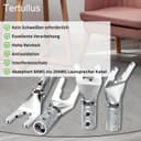 Thumbnail 4 de Tertullus 8-piece speaker spade connectors 4.5mm 🎧