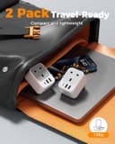 Thumbnail 4 de TESSAN South Africa 4‑in‑1 Travel Adapter 2 pack 🔌