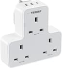 Thumbnail principal de TESSAN 3‑way plug adapter with USB ports 🔌