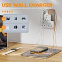 Thumbnail 3 de TESSAN 3‑way plug adapter with USB ports 🔌