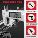 Thumbnail 3 de Tevlaphee Steering Wheel Lock 3 keys 🔒