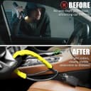 Thumbnail 2 de Tevlaphee Upgraded Steering Wheel Lock 3 Keys 🚗