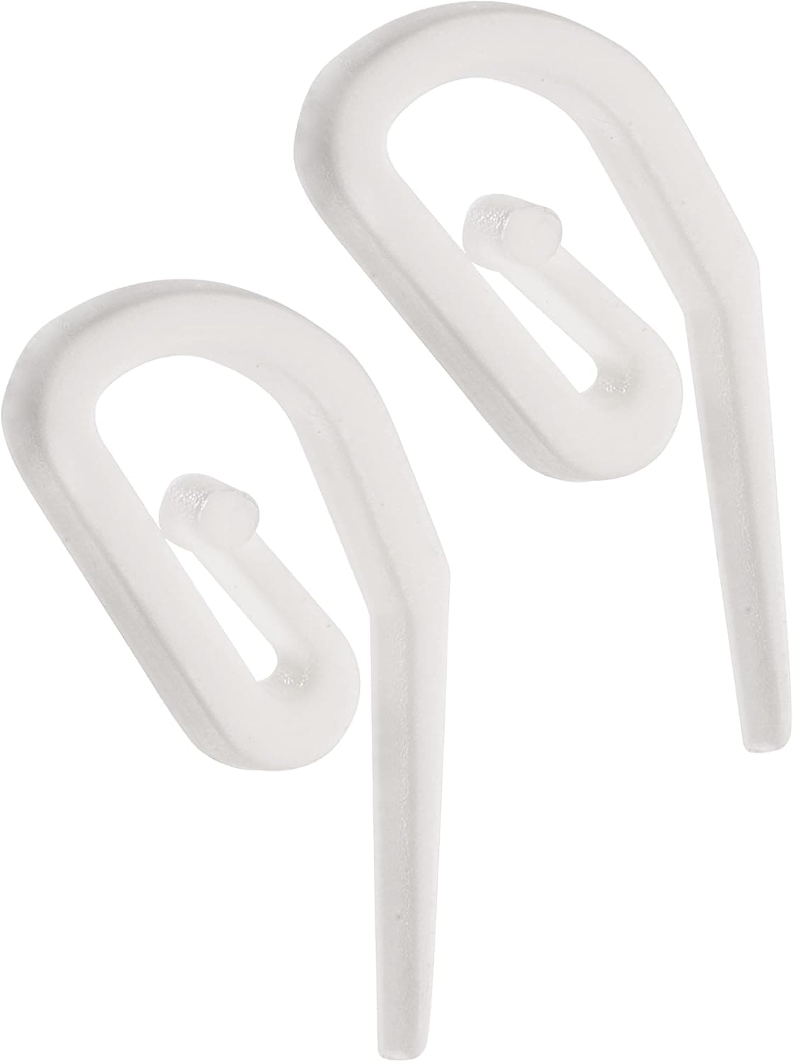 The Bead Shop White Plastic Curtain Hooks 50 pack 📌