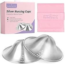 The Original Silver Nursing Cups 925 Silver Nipple Shields (Large) 🩺