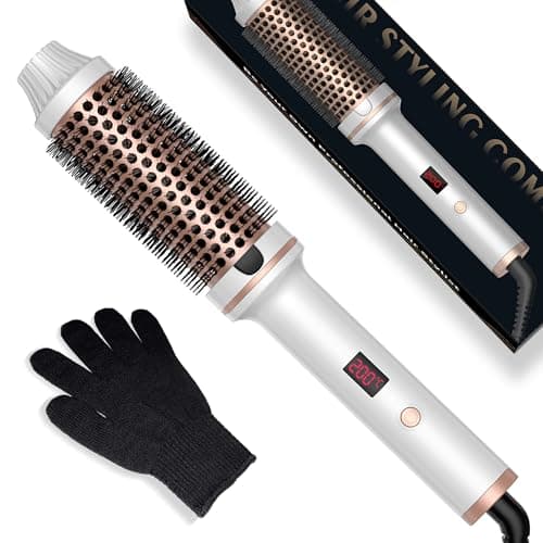 Thermal Brush 38mm heated curling brush 210°C 🌬️