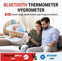 Thumbnail 1 de ThermoPro TP350 Bluetooth room thermometer with 2‑year log 🌡️