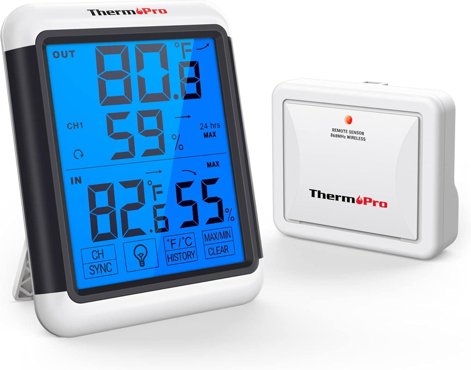 ThermoPro TP65C wireless hygrometer 150 m range 🌡️