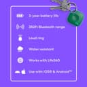 Thumbnail 1 de Tile by Life360 Mate Bluetooth Tracker for Keys & Bags 📍