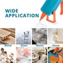 Thumbnail 5 de Tilswall 50W mini hot glue gun kit with 75 sticks 🔧