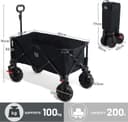 Thumbnail 5 de TIMBER RIDGE Festival Trolley 200L camping cart 🛒