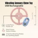 Thumbnail 1 de tinifie Vibrating Silicone Teether USB Rechargeable — teether 1 📱
