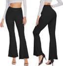 Thumbnail 1 de TNNZEET Flared High‑Waisted Yoga Leggings with Pockets 🩳