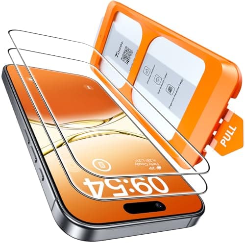 TOCOL Screen Protector for iPhone 17, 2 Pack 📱