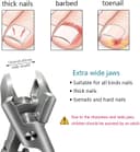 Thumbnail 4 de Toe Nail Clippers for Thick Nails Big Silver 👣