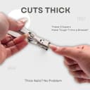 Thumbnail 6 de Toe Nail Clippers for Thick Nails Big Silver 👣