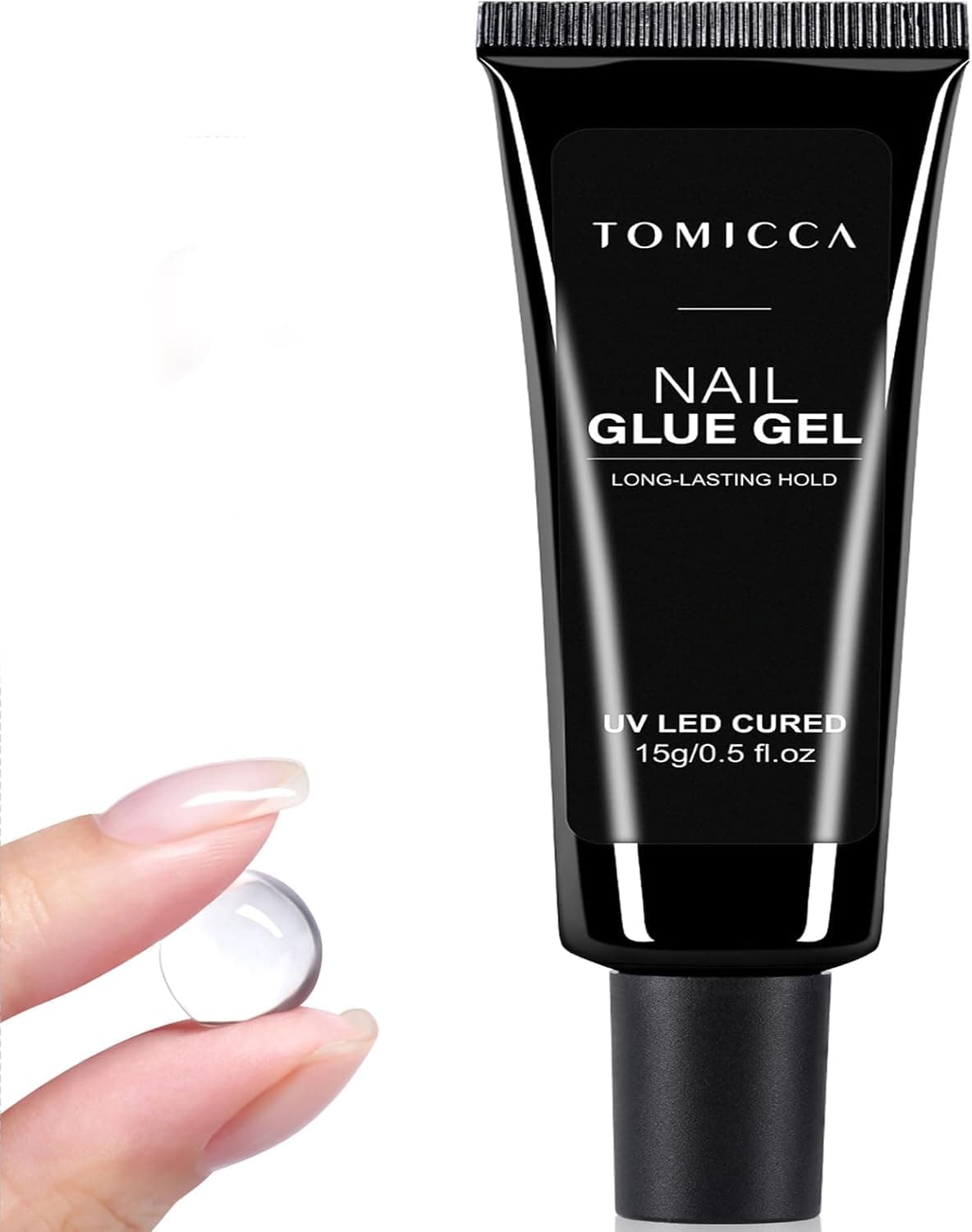 TOMICCA Solid Nail Glue Gel 15g — nail adhesive 💅