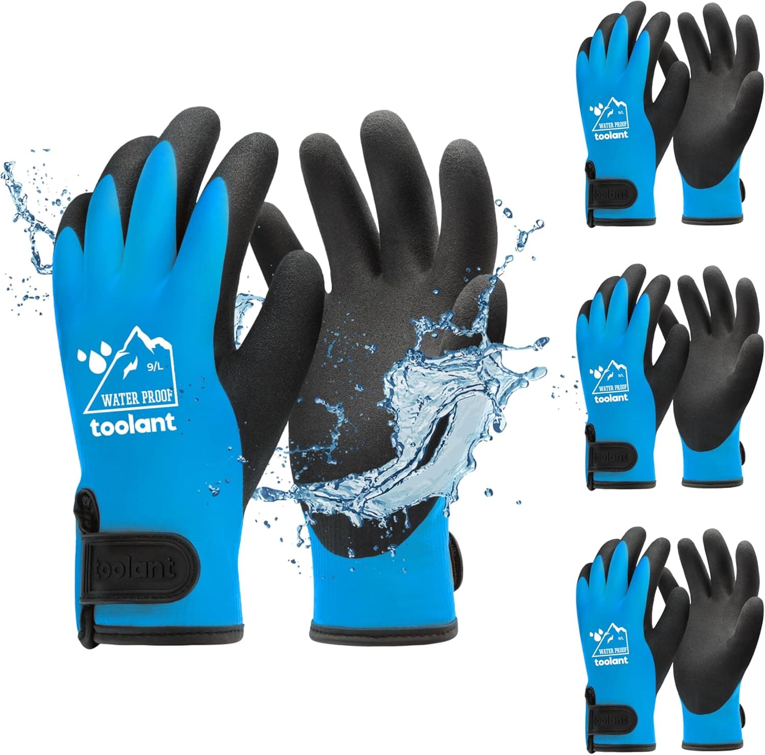 toolant Waterproof Winter Work Gloves 3 Pairs 🧤