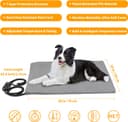 Thumbnail 1 de Toozey Dog Heat Pad 70 x 50 cm heated pet mat 🐶