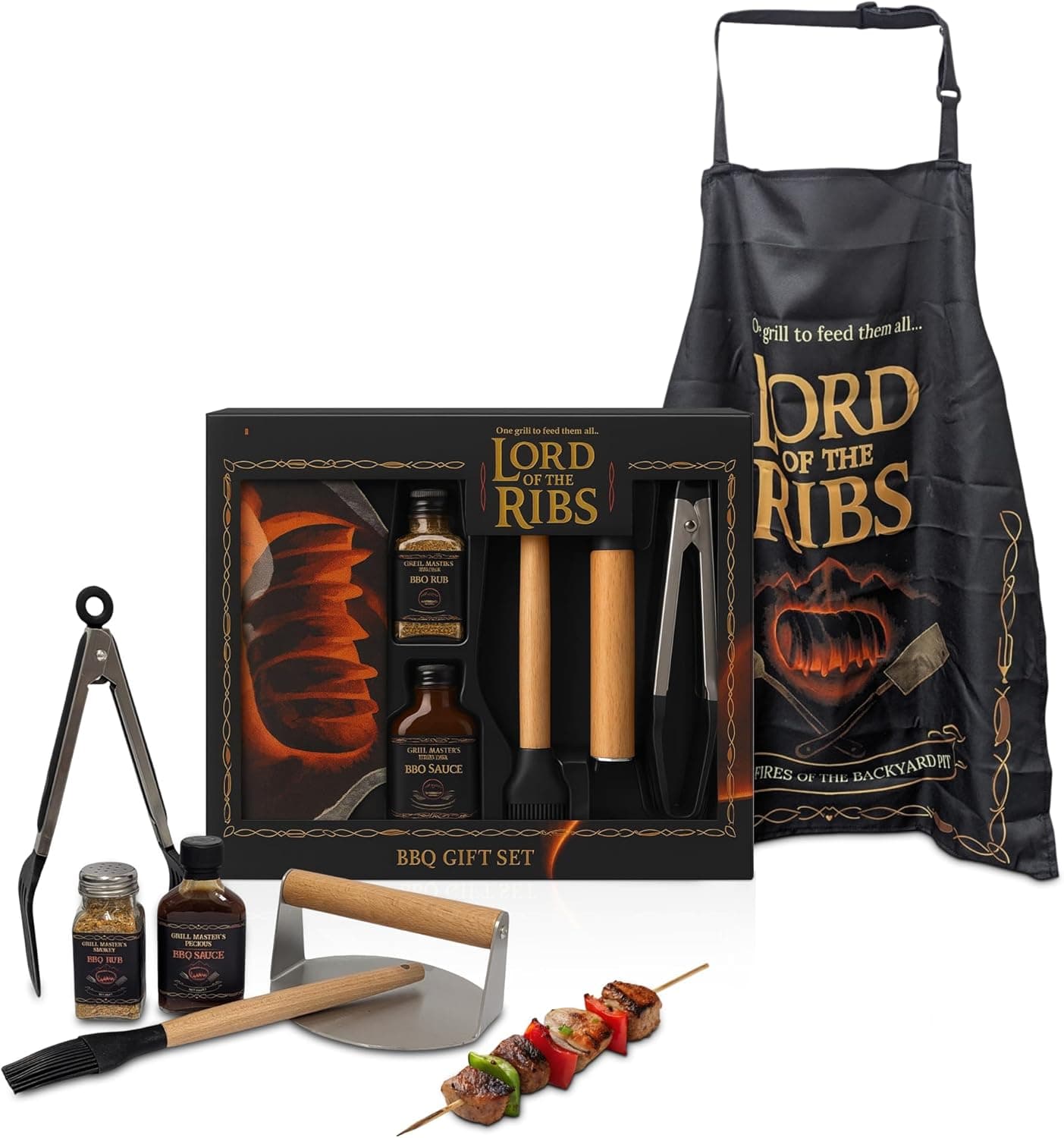 Topline Lord of the Ribs BBQ Gift Set – Grill gift 1 🎁