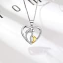 Thumbnail principal de Toplstud Silver Heart Necklace for Mum 📿