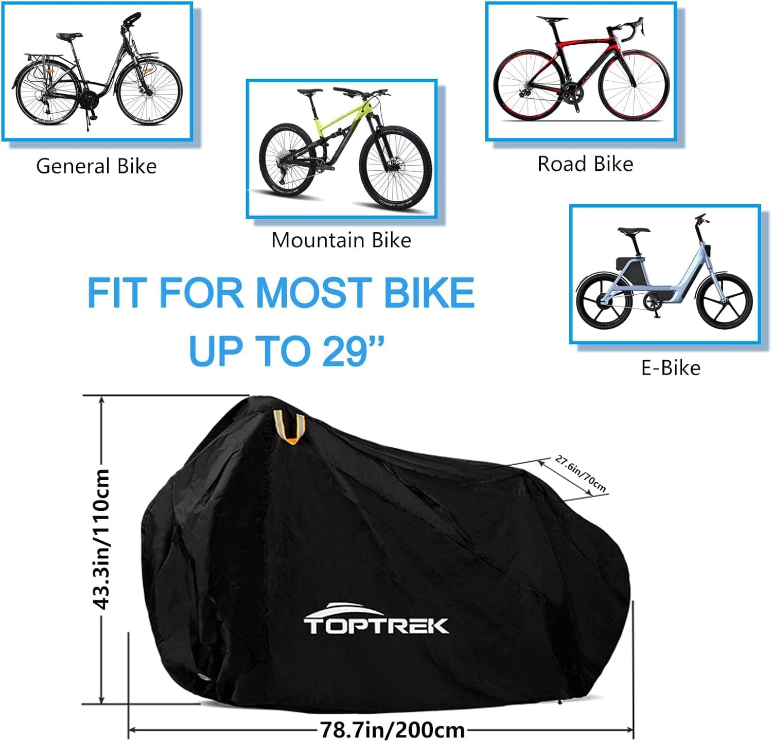 Toptrek Bike Cover for Outside Storage 🚴♂️