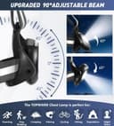 Thumbnail 2 de Topward Running Lights Chest Torch 500 lumen 📷