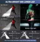Thumbnail 3 de Topward Running Lights Chest Torch 500 lumen 📷